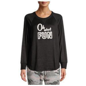 NWT Women's Fun Hacci Pajama Top
